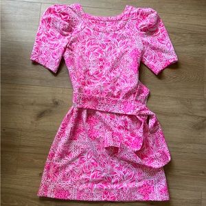Lilly Pulitzer puff sleeve dress